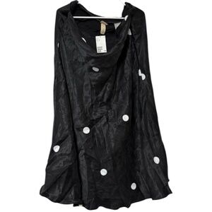 New with Tags H&M Black Polka Dot Midi Skirt Size 18